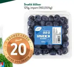 Jacobs Snækk blåbær tilbud