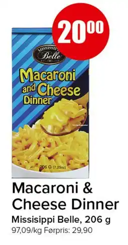 Spar Macaroni & Cheese Dinner tilbud