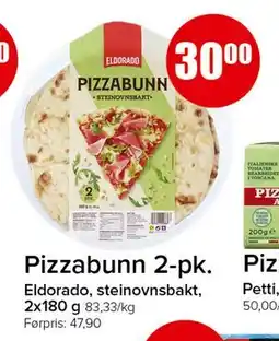 Spar Pizzabunn 2-pk tilbud