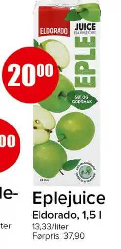 Spar Eplejuice tilbud
