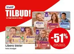 Spar Libero bleier tilbud