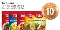 Meny Toro saus tilbud