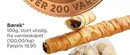 Meny Børek tilbud