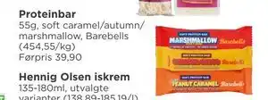 Meny Proteinbar tilbud