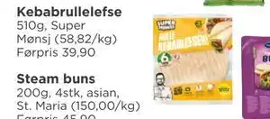 Meny Kebabrullelefse tilbud