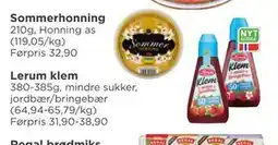 Meny Lerum klem tilbud