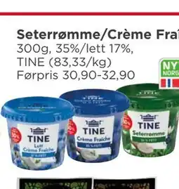 Meny Seterrømme/Crème Fraîche tilbud