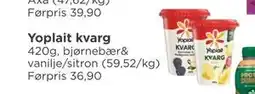 Meny Yoplait kvarg tilbud