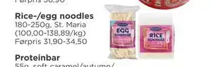 Meny Rice-/egg noodles tilbud