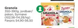 Meny Granola tilbud