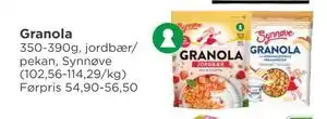 Meny Granola tilbud