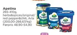 Meny Apetina tilbud