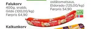 Meny Falukorv tilbud