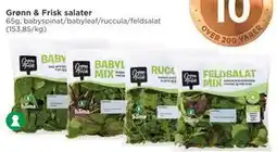 Meny Grønn & Frisk salater tilbud