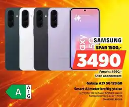 POWER Samsung Galaxy A37 5G 128 GB Smart Al møter kraftig ytelse tilbud