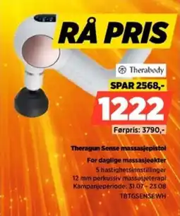 POWER Therabody Theragun Sense massasjepistol For daglige massasjeøkter tilbud