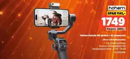 POWER Hohem Isteady M6 gimbal + Al synssensor Ultra-vidvinkelmodus tilbud
