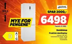 POWER Point Kombiskap Praktisk dørdisplay tilbud