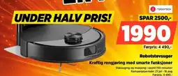 POWER Roborock Robotstøvsuger Kraftig rengjøring med smarte funksjoner tilbud