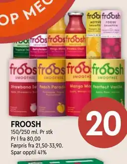 Coop Mega FROOSH tilbud