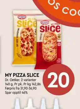 Coop Mega MY PIZZA SLICE tilbud