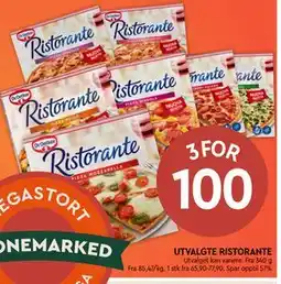 Coop Mega UTVALGTE RISTORANTE tilbud