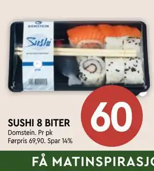 Coop Mega SUSHI 8 BITER tilbud