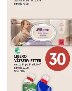 Coop Mega LIBERO VÅTSERVIETTER tilbud