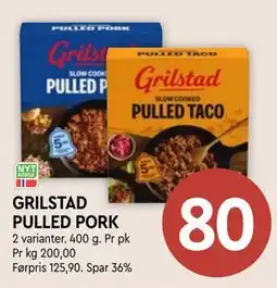 Coop Mega GRILSTAD PULLED PORK tilbud