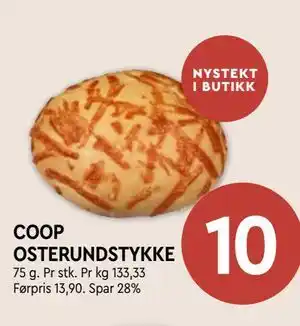 Coop Mega COOP OSTERUNDSTYKKE tilbud