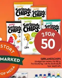 Coop Mega SØRLANDSCHIPS tilbud