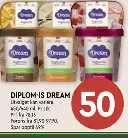 Coop Mega DIPLOM-IS DREAM tilbud