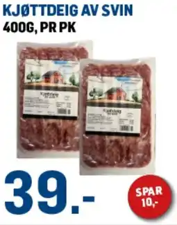 Price Lagerbutikk Kjøttdeig av svin tilbud
