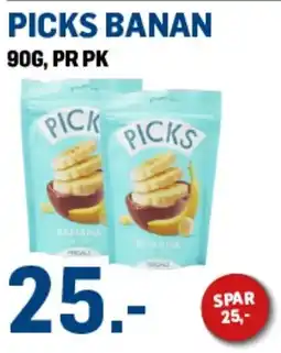 Price Lagerbutikk Picks banan tilbud