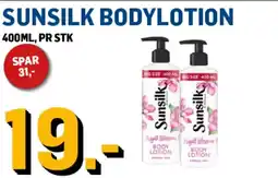 Price Lagerbutikk Sunsilk bodylotion tilbud