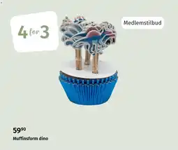 Nille Muffinsform dino tilbud