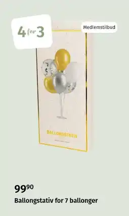 Nille Ballongstativ for 7 ballonger tilbud