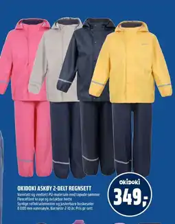Coop Obs Okidoki askøy 2-delt regnsett tilbud