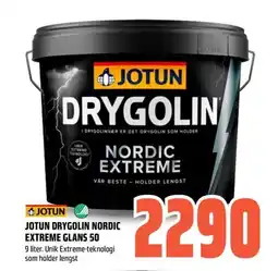 Coop Obs Jotun jotun drygolin nordic extreme glans 50 tilbud