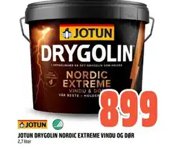 Coop Obs JOTUN DRYGOLIN NORDIC EXTREME VINDU OG DØR tilbud