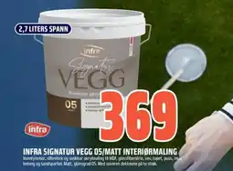 Coop Obs Infra signatur vegg 05/matt interiørmaling tilbud