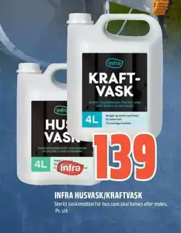 Coop Obs Infra husvask/kraftvask tilbud