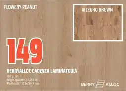 Coop Obs Berryalloc cadenza laminatgulv tilbud