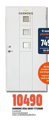 Coop Obs Harmonie vera smart ytterdør tilbud