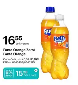 Storcash Fanta Orange Zero/ Fanta Orange tilbud