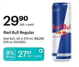Storcash Red Bull Regular tilbud