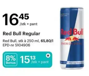 Storcash Red Bull Regular tilbud