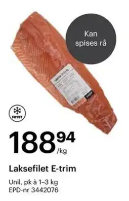 Storcash Laksefilet E-trim tilbud