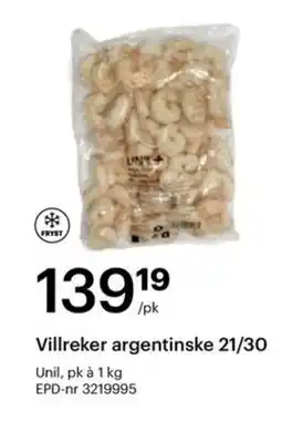 Storcash Villreker argentinske 21/30 tilbud