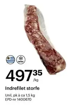 Storcash Indrefilet storfe tilbud